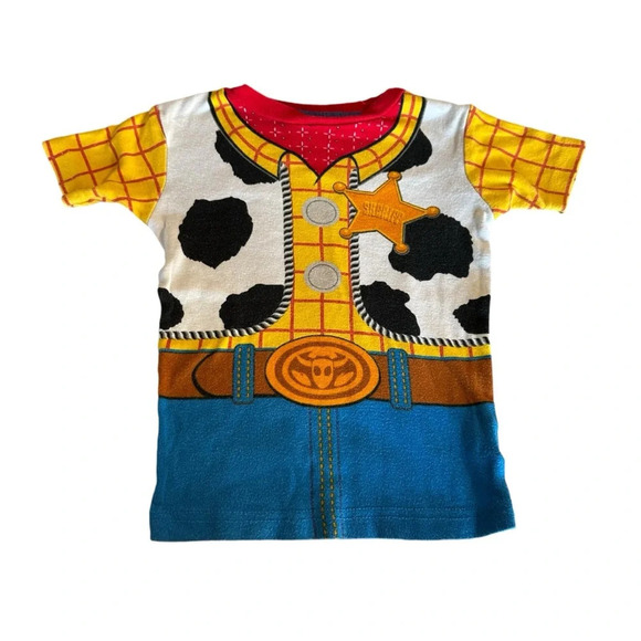 Toy Story boys size 4T Toy Story Woody pajama shirt - Picture 1 of 3